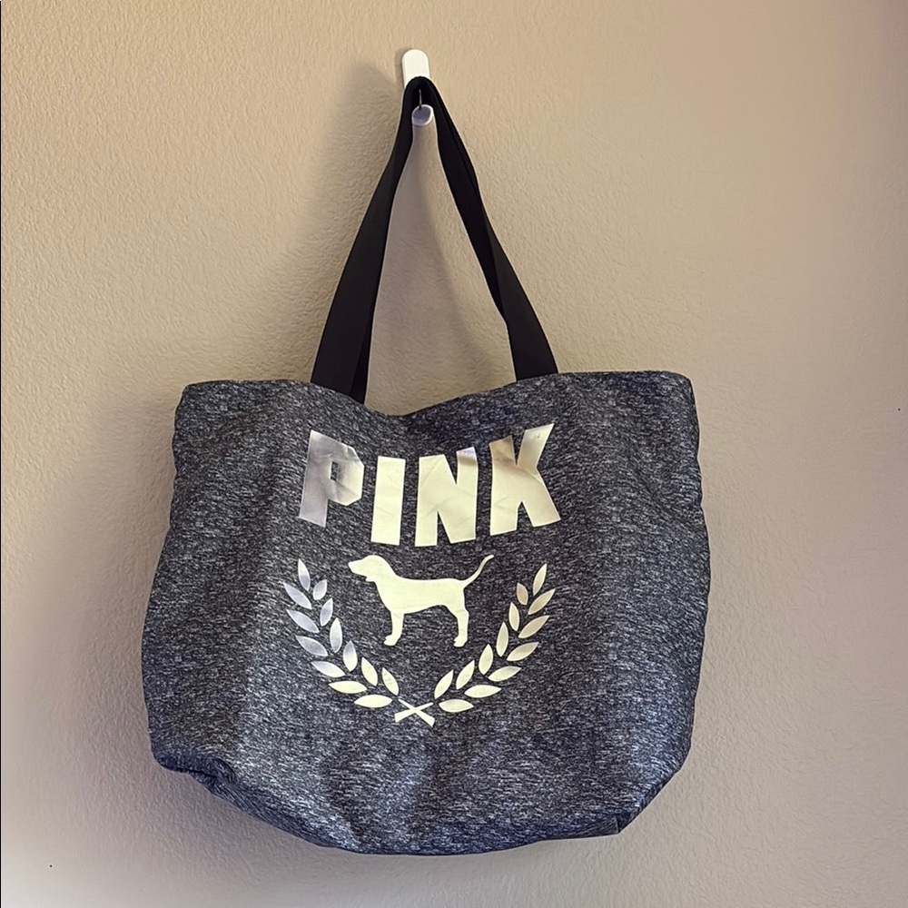 PINK Victoria's Secret Charcoal Tote
